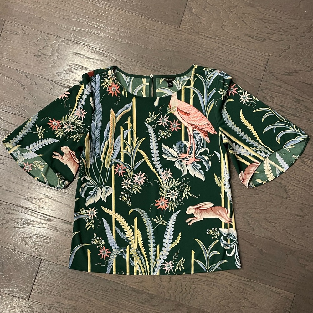 Ann Taylor Reed Garden Shirt